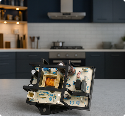 Ремонт блока питания духового шкафа Beko