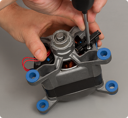 Ремонт двигателя стиральной машины Beko