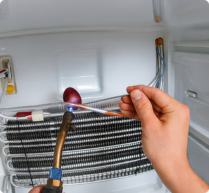Ремонт испарителя холодильника Beko