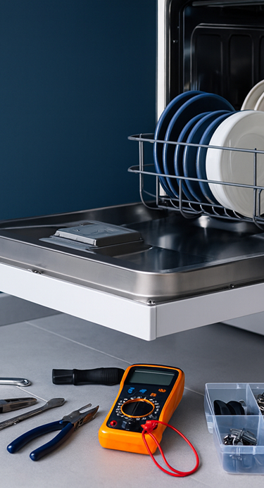 Посудомоечная машина Beko не греет воду