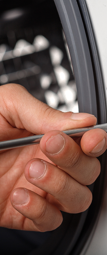 Ремонт двери стиральной машины Веко