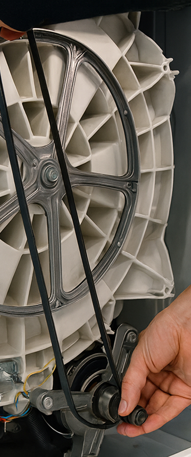 Замена ремня привода барабана стиральной машины Beko