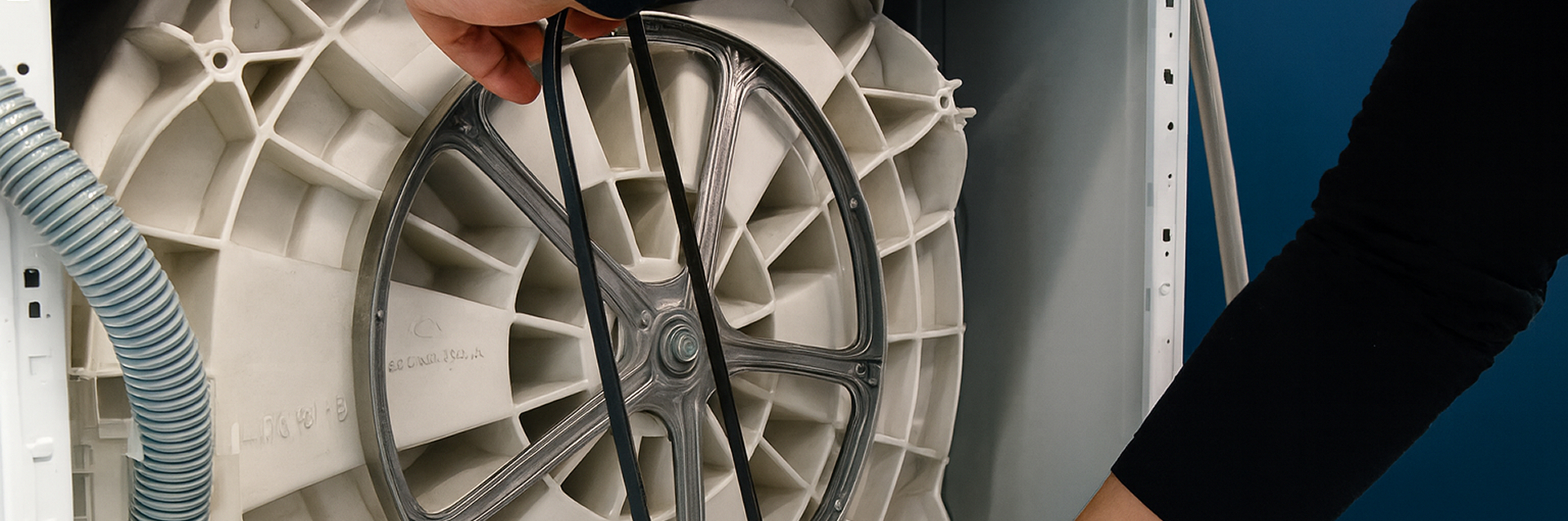 Замена ремня привода барабана стиральной машины Beko