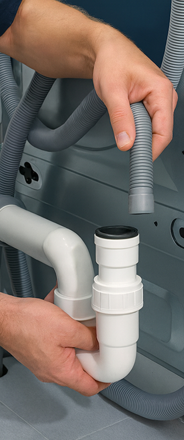 Замена сливного шланга в посудомоечной машине Beko