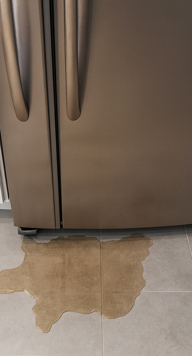 Течет вода снизу холодильника Beko