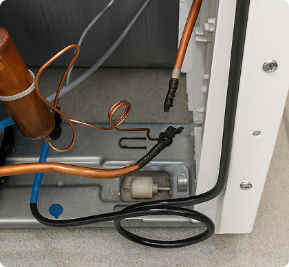 Устранение утечки хладагента холодильника Beko