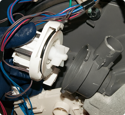 Замена насоса стиральной машины Beko