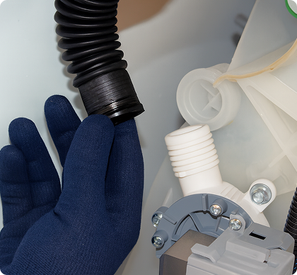 Замена сливного шланга в посудомоечной машине Beko